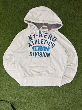 Vintage Aeropostale NY-Aero Athletics Division Est 87 Hoodie Medium